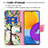 Leather Case Stands Fashionable Pattern Flip Cover Holder B01F for Samsung Galaxy M52 5G