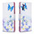 Leather Case Stands Fashionable Pattern Flip Cover Holder B01F for Samsung Galaxy Note 10 5G