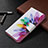 Leather Case Stands Fashionable Pattern Flip Cover Holder B01F for Samsung Galaxy Note 20 5G