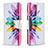 Leather Case Stands Fashionable Pattern Flip Cover Holder B01F for Samsung Galaxy Note 20 Ultra 5G