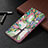 Leather Case Stands Fashionable Pattern Flip Cover Holder B01F for Samsung Galaxy S20 FE (2022) 5G