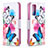 Leather Case Stands Fashionable Pattern Flip Cover Holder B01F for Samsung Galaxy S20 FE (2022) 5G Colorful