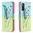 Leather Case Stands Fashionable Pattern Flip Cover Holder B01F for Samsung Galaxy S20 FE 4G