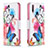 Leather Case Stands Fashionable Pattern Flip Cover Holder B01F for Vivo Y11