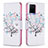 Leather Case Stands Fashionable Pattern Flip Cover Holder B01F for Vivo Y21