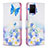 Leather Case Stands Fashionable Pattern Flip Cover Holder B01F for Vivo Y21