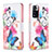 Leather Case Stands Fashionable Pattern Flip Cover Holder B01F for Xiaomi Mi 11i 5G (2022) Colorful