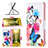 Leather Case Stands Fashionable Pattern Flip Cover Holder B01F for Xiaomi Redmi 11A 4G