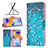 Leather Case Stands Fashionable Pattern Flip Cover Holder B01F for Xiaomi Redmi Note 11 Pro 4G