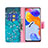 Leather Case Stands Fashionable Pattern Flip Cover Holder B01F for Xiaomi Redmi Note 11 Pro 4G