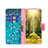 Leather Case Stands Fashionable Pattern Flip Cover Holder B01F for Xiaomi Redmi Note 12 Explorer