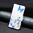 Leather Case Stands Fashionable Pattern Flip Cover Holder B01F for Xiaomi Redmi Note 12 Explorer Blue