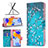 Leather Case Stands Fashionable Pattern Flip Cover Holder B01F for Xiaomi Redmi Note 12 Pro 4G