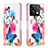 Leather Case Stands Fashionable Pattern Flip Cover Holder B01F for Xiaomi Redmi Note 13 5G Colorful