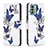 Leather Case Stands Fashionable Pattern Flip Cover Holder B03F for Nokia G22