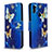 Leather Case Stands Fashionable Pattern Flip Cover Holder B03F for Samsung Galaxy A11