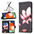 Leather Case Stands Fashionable Pattern Flip Cover Holder B03F for Samsung Galaxy A13 4G