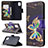 Leather Case Stands Fashionable Pattern Flip Cover Holder B03F for Samsung Galaxy A31