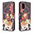 Leather Case Stands Fashionable Pattern Flip Cover Holder B03F for Samsung Galaxy A31