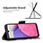 Leather Case Stands Fashionable Pattern Flip Cover Holder B03F for Samsung Galaxy A33 5G