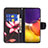 Leather Case Stands Fashionable Pattern Flip Cover Holder B03F for Samsung Galaxy A34 5G