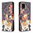 Leather Case Stands Fashionable Pattern Flip Cover Holder B03F for Samsung Galaxy A42 5G