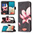 Leather Case Stands Fashionable Pattern Flip Cover Holder B03F for Samsung Galaxy A53 5G