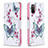 Leather Case Stands Fashionable Pattern Flip Cover Holder B03F for Samsung Galaxy F02S SM-E025F