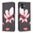 Leather Case Stands Fashionable Pattern Flip Cover Holder B03F for Samsung Galaxy M04