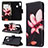 Leather Case Stands Fashionable Pattern Flip Cover Holder B03F for Samsung Galaxy M11