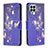 Leather Case Stands Fashionable Pattern Flip Cover Holder B03F for Samsung Galaxy M33 5G