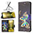 Leather Case Stands Fashionable Pattern Flip Cover Holder B03F for Samsung Galaxy M53 5G