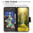 Leather Case Stands Fashionable Pattern Flip Cover Holder B03F for Samsung Galaxy M53 5G