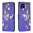 Leather Case Stands Fashionable Pattern Flip Cover Holder B03F for Samsung Galaxy M53 5G