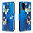 Leather Case Stands Fashionable Pattern Flip Cover Holder B03F for Samsung Galaxy Note 20 5G