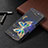 Leather Case Stands Fashionable Pattern Flip Cover Holder B03F for Samsung Galaxy S20 FE (2022) 5G