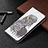 Leather Case Stands Fashionable Pattern Flip Cover Holder B03F for Samsung Galaxy S21 FE 5G Dark Gray