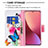 Leather Case Stands Fashionable Pattern Flip Cover Holder B03F for Xiaomi Mi 12 5G