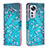 Leather Case Stands Fashionable Pattern Flip Cover Holder B03F for Xiaomi Mi 12 5G