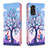 Leather Case Stands Fashionable Pattern Flip Cover Holder B03F for Xiaomi Redmi Note 11 4G (2022)