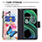 Leather Case Stands Fashionable Pattern Flip Cover Holder B04F for Realme 8 5G