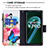 Leather Case Stands Fashionable Pattern Flip Cover Holder B04F for Realme 9 Pro 5G