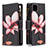 Leather Case Stands Fashionable Pattern Flip Cover Holder B04F for Realme C20A