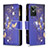 Leather Case Stands Fashionable Pattern Flip Cover Holder B04F for Realme GT Neo3 5G