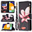 Leather Case Stands Fashionable Pattern Flip Cover Holder B04F for Samsung Galaxy A13 5G