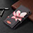 Leather Case Stands Fashionable Pattern Flip Cover Holder B04F for Samsung Galaxy A13 5G