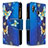 Leather Case Stands Fashionable Pattern Flip Cover Holder B04F for Samsung Galaxy A30