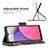 Leather Case Stands Fashionable Pattern Flip Cover Holder B04F for Samsung Galaxy A33 5G