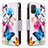 Leather Case Stands Fashionable Pattern Flip Cover Holder B04F for Samsung Galaxy A71 4G A715