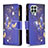 Leather Case Stands Fashionable Pattern Flip Cover Holder B04F for Samsung Galaxy M33 5G